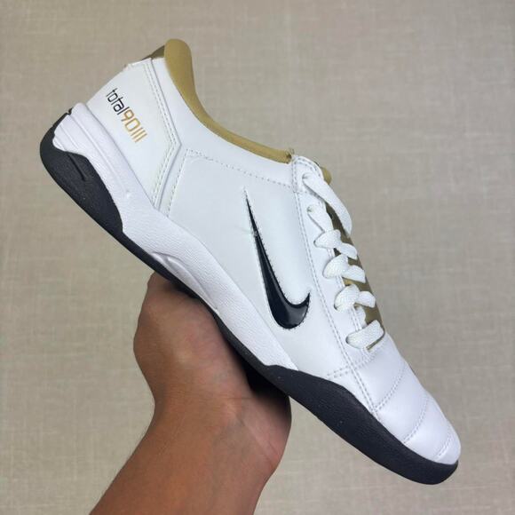 🏆 Nike Total 90 "White Metallic Gold" 8.5W